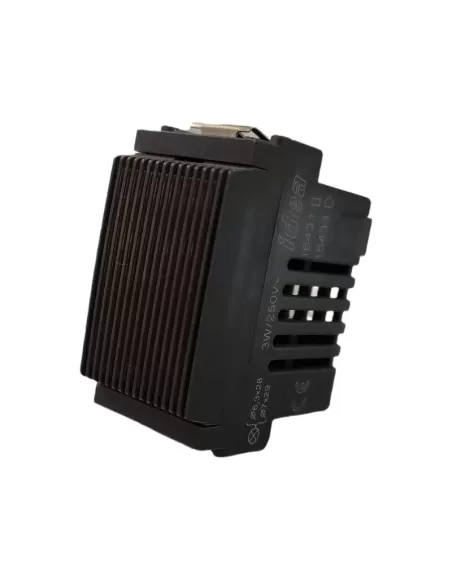 Vimar 16431.R Idea Spy Diffusor Rot Grau